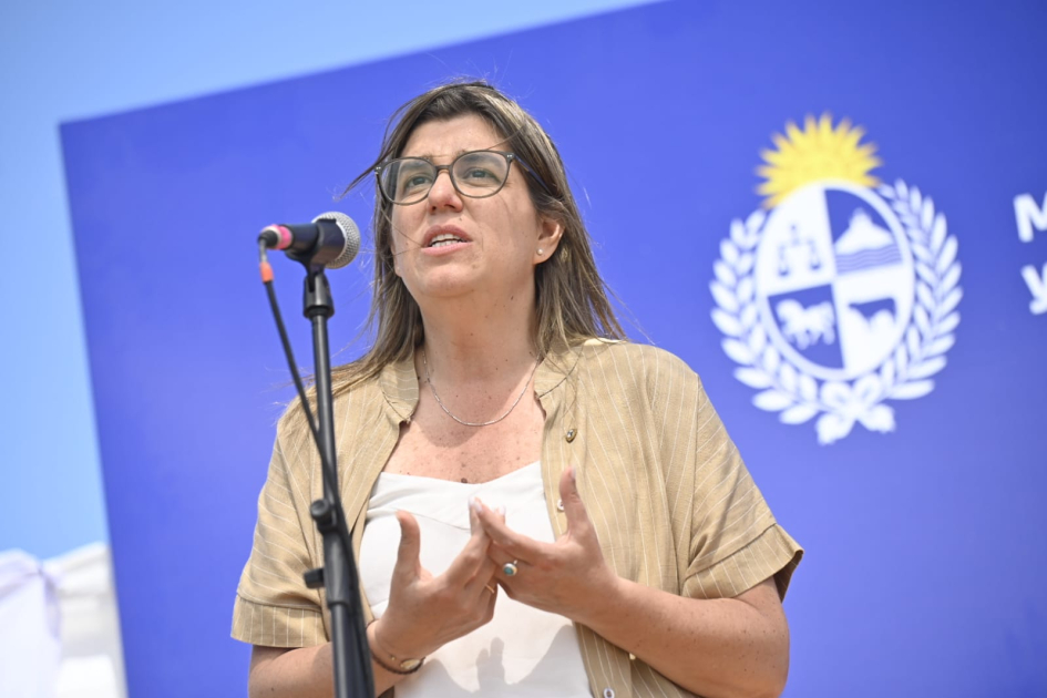 Ministra de Vivienda y Ordenamiento Territorial, Tamara Paseyro