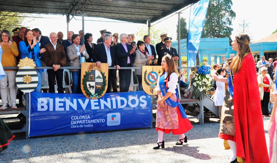 Lacalle Pou en Villa La Paz