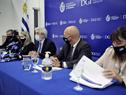 Conferencia de prensa sobre nuevas facilidades de pago para deudores de DGI y BPS