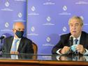 Conferencia de prensa de los ministros de Defensa, Javier García, y del Interior, Luis Alberto Heber
