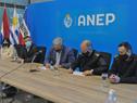 Firma de convenio entre ANEP, Ministerio del Interior, INR y OSLA