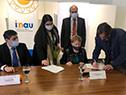 Se realizó la firma de un acuerdo marco de cooperación para el quinquenio, entre INAU y Mevir.
