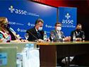 ASSE y Sinae reciben del Gobierno de Estados Unidos donación de 297 equipos de protección personal