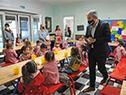 Recorrida de autoridades de la ANEP en Complejo Educativo Quinta de Batlle