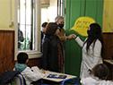 Recorrida de autoridades de ANEP por escuela de práctica Nº 13