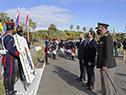 Imágenes de la participación del presidente Lacalle Pou en conmemoración del Día Ejército Nacional 