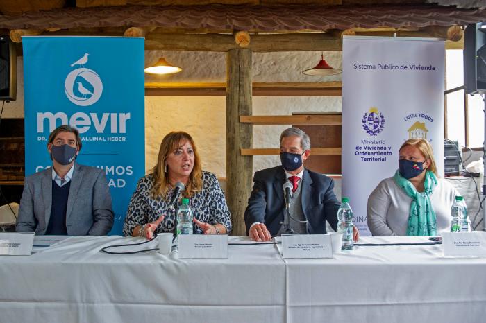 Lanzamiento del programa Pequeñas Obras Rurales de Mevir 