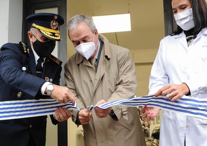 Inauguración de la oficina de Identificación Civil en el hospital Pereira Rossell