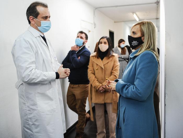 Vicepresidenta Beatriz Argimón visitó las instalaciones del Portal Amarillo