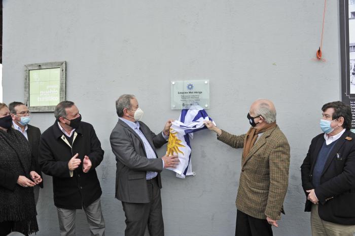 Ceremonia de declaración de estación Mal Abrigo como Monumento Histórico Nacional 