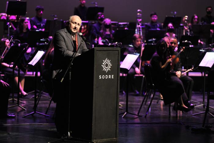 Celebración del festival “Iberoamérica viva” en el Auditorio del Sodre