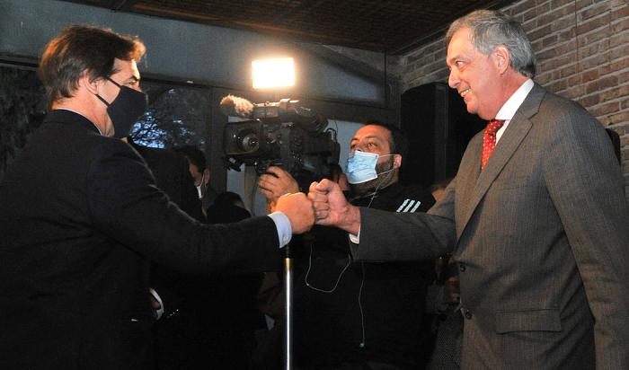 Presidente Luis Lacalle Pou encabezó inauguración del Stand del Ministerio de Ganadería, Agricultura