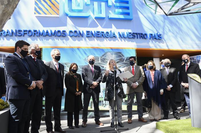 Inauguración del stand oficial de UTE en la Expo Prado 2021