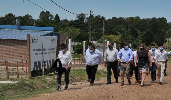 Mevir inauguró complejo habitacional en Quebracho