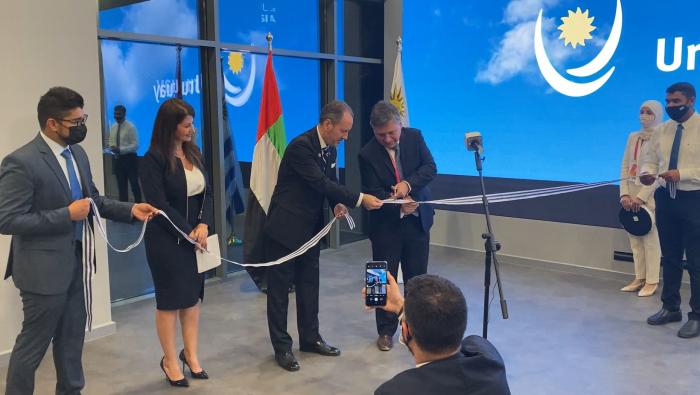 Omar Paganini, encabezó inauguración del pabellón nacional en la exposición universal de Dubái