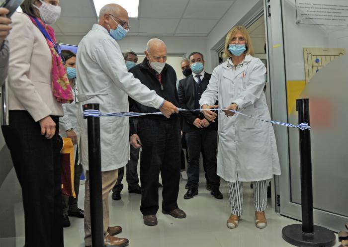 Inauguración del Hospital de Día en Psiquiatría Pediátrica, en el Centro Hospitalario Pereira Rossel