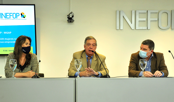 Inefop invertirá 5 millones de pesos en capacitación a más de 200 mujeres rurales