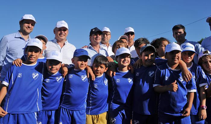 Lacalle Pou participó de inauguración de dos plazas de deportes en Florida