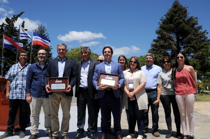 Presidente Lacalle Pou participó de celebración por el 130.° aniversario de Montes