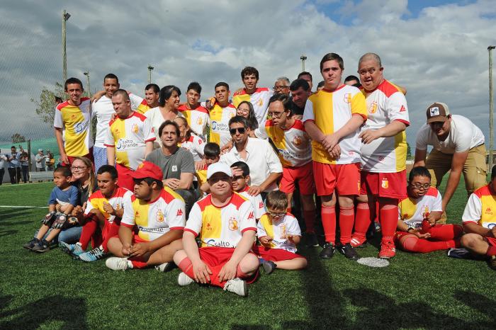 Lacalle Pou participó del Primer Encuentro de Fútbol Inclusivo en Salto