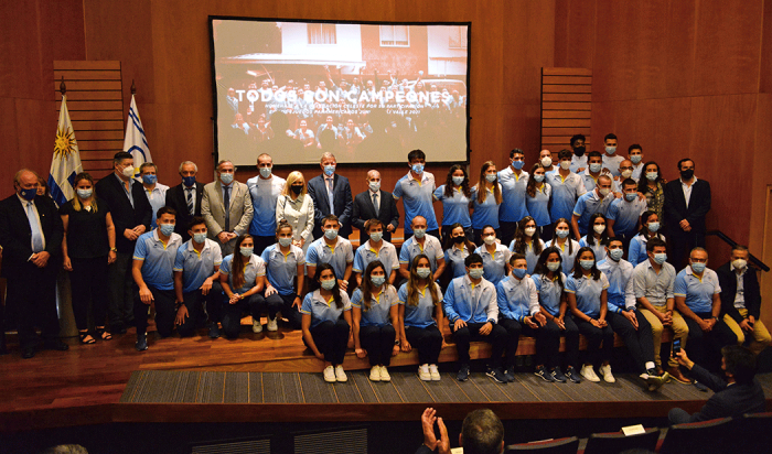 Participantes de los Juegos Panamericanos Junior fueron reconocidos por su histórico desempeño