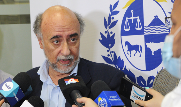 Declaraciones del ministro de Trabajo, Pablo Mieres, tras el anuncio sobre el seguro de desempleo
