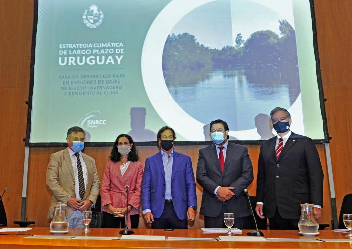 Lacalle Pou participó en presentación de Estrategia Climática de Largo Plazo en Uruguay