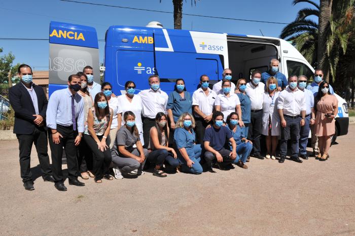 ASSE inauguró bases de la emergencia móvil SAME 105 en puntos estratégicos de Canelones 