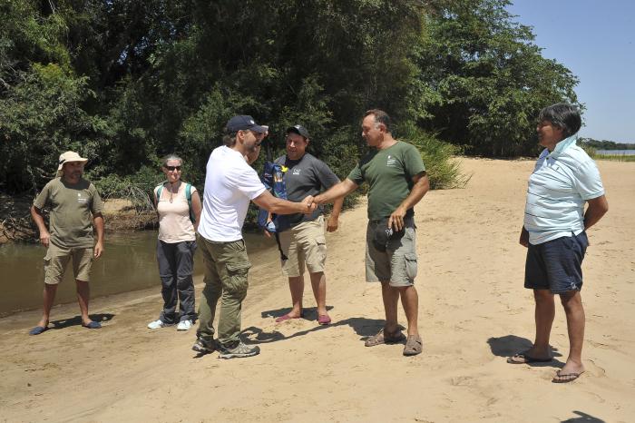 Lacalle Pou visitó proyecto binacional ecoturístico ubicado en Esteros de Farrapos