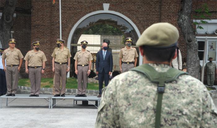 Ministro Javier García encabezó toma de posesión de Diego Jordán