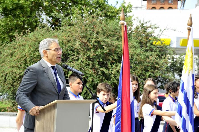 ANEP conmemoró el 177.° aniversario del nacimiento de José Pedro Varela
