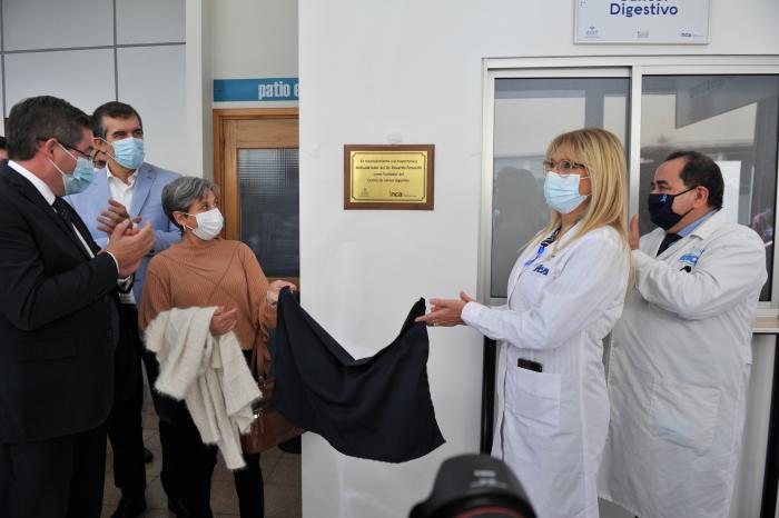 ASSE inauguró sector en el Centro del Cáncer Digestivo
