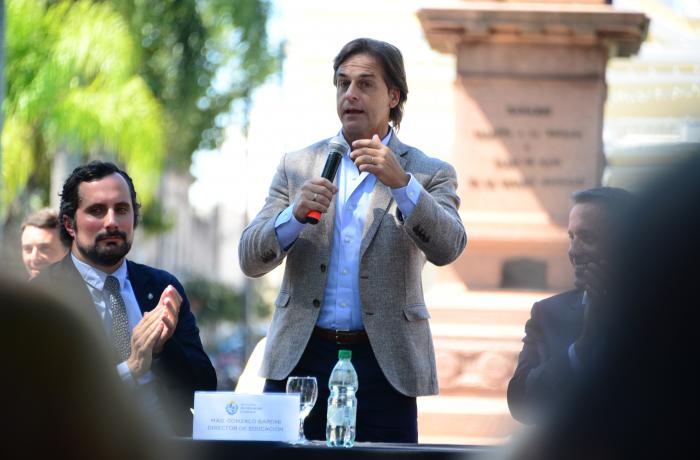 Lacalle Pou asistió a inauguración de centro educativo de Universidad Tecnológica en Minas