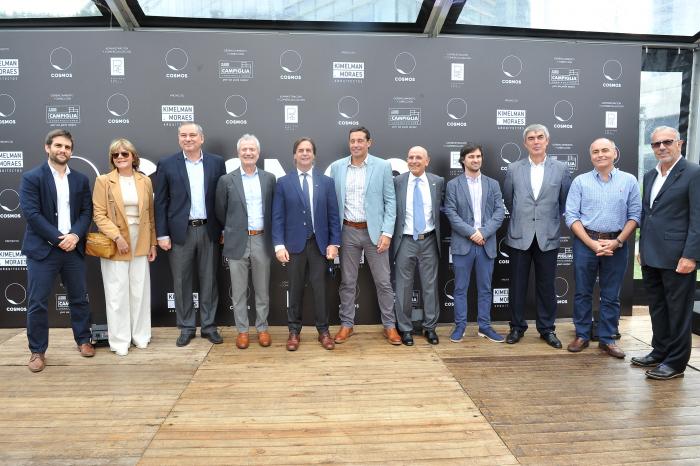 Presidente Lacalle Pou participó de la inauguración del inicio de obras del Complejo Cosmos