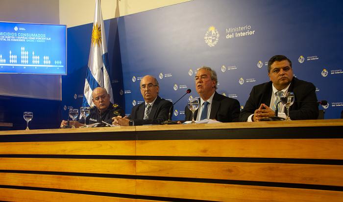 Ministerio del Interior presentó datos de delitos del primer trimestre de 2022
