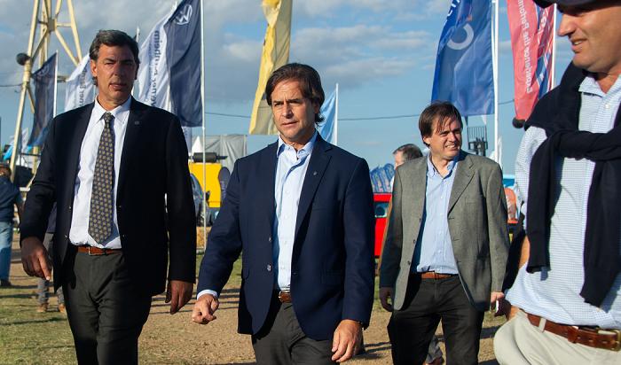 Lacalle Pou visitó instalaciones de la 11.ª edición de la Expo Melilla