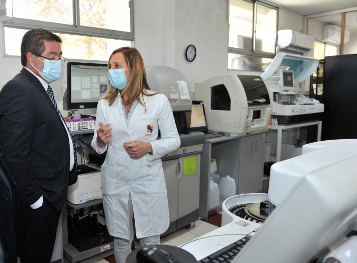 Autoridades de ASSE inauguraron laboratorio en el Hospital Español