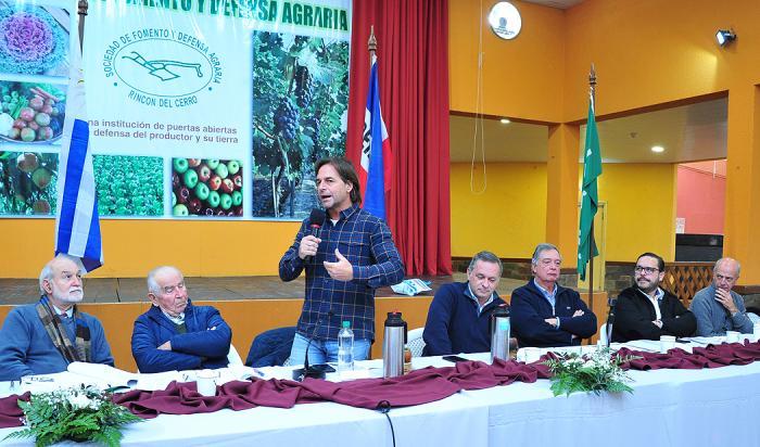 Presidente de la República, Luis Lacalle Pou, participó en la 91a Asamblea Anual de la Sociedad