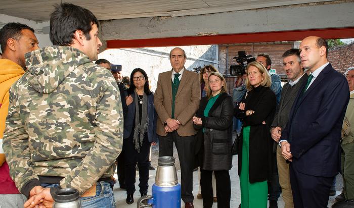 Egresados del sistema penitenciario refaccionaron instalaciones del hogar La Siembra de Inau