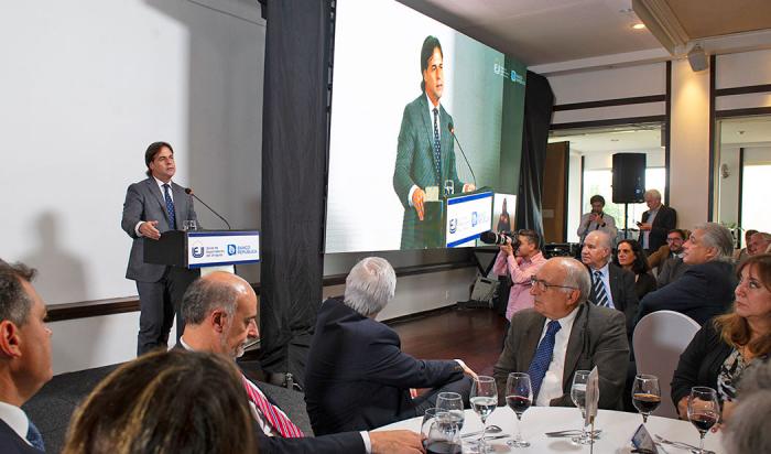 Luis Lacalle Pou participó en el Día de la Exportación “Uruguay competitivo y sostenible”