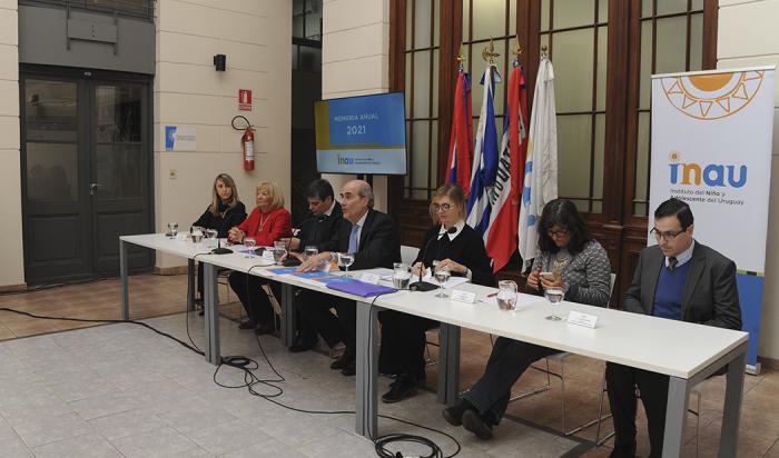 INAU presentó los principales logros y resultados de la gestión 2021