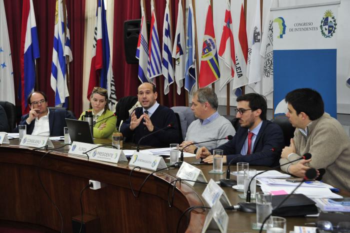 Ministro de Desarrollo Social, Martín Lema, en la 21.ª Sesión Plenaria del Congreso de Intendentes