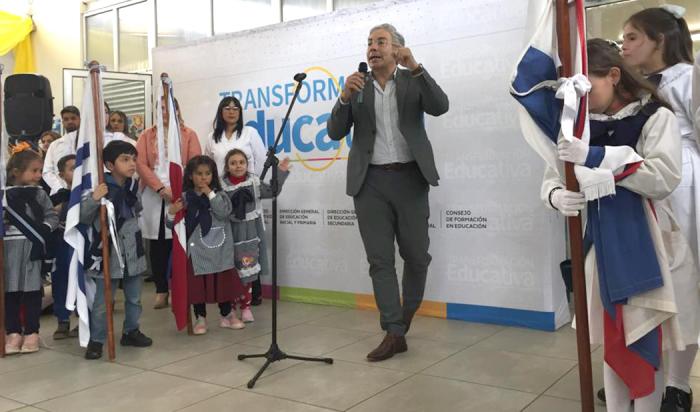 ANEP inauguró dos centros educativos de tiempo completo en Rivera