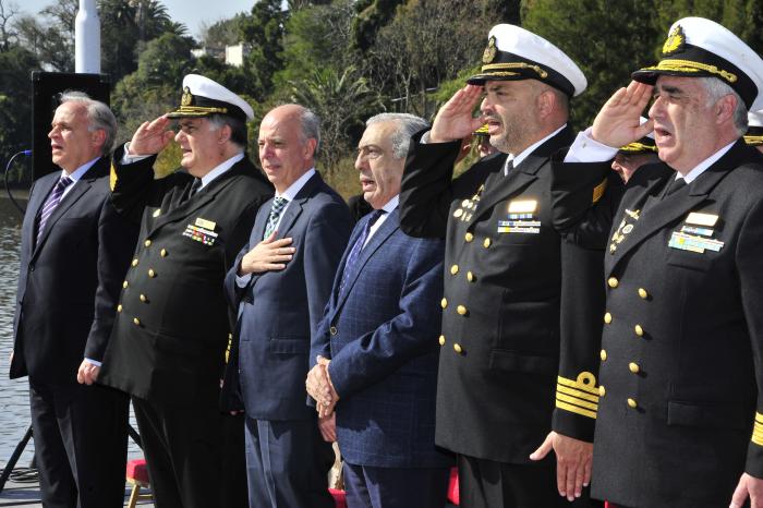 Ministerio de Defensa celebró por primera vez en el interior el aniversario de la Flota de Mar