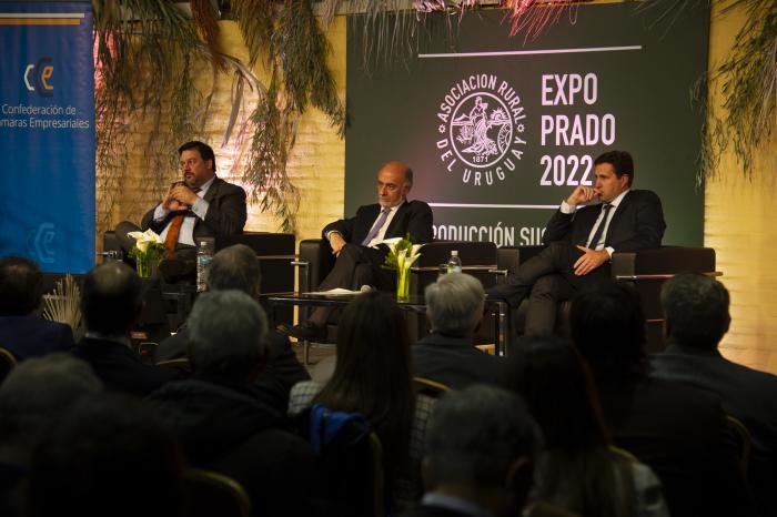 Exposición de Adrián Peña, Pablo Mieres y Diego Labat, llamada “Tiempo de apertura y reformas”