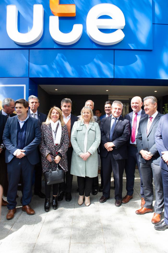 Inauguración del Stand de UTE en la Expo Prado 2022.