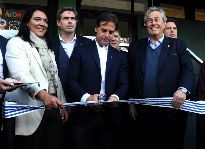Presidente participó en inauguración de primer centro Pyme en Maldonado