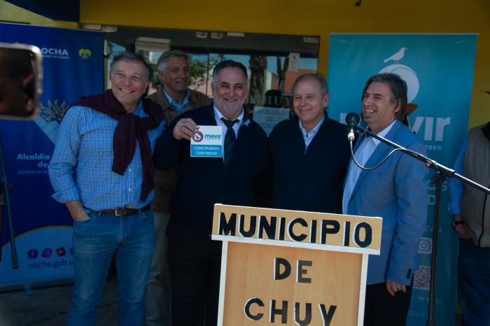 Lanzamiento del Plan Mevir en Chuy