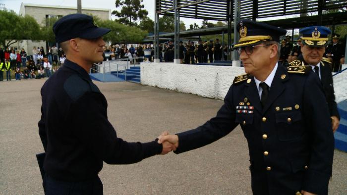 Egreso de efectivos de la Escuela Nacional de Policía