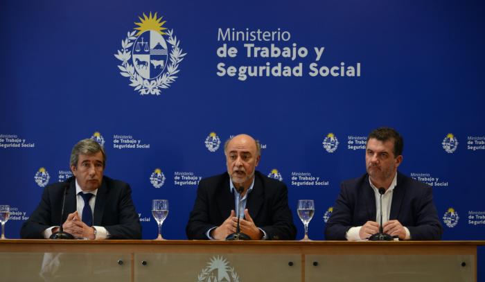 Conferencia de las autoridades del Ministerio de Trabajo y Seguridad Social